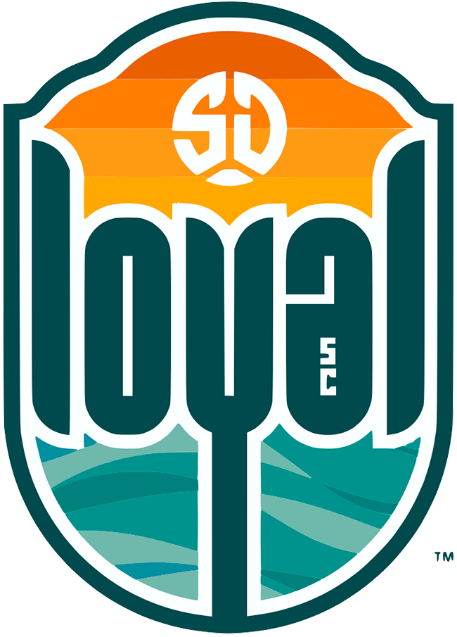 San Diego Loyal SC 2020-Pres Primary Logo t shirt iron on transfers